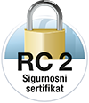 RC 2 zertifizierte Sicherheit
